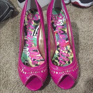 Betseyville Betsey Johnson BVPecks Magenta